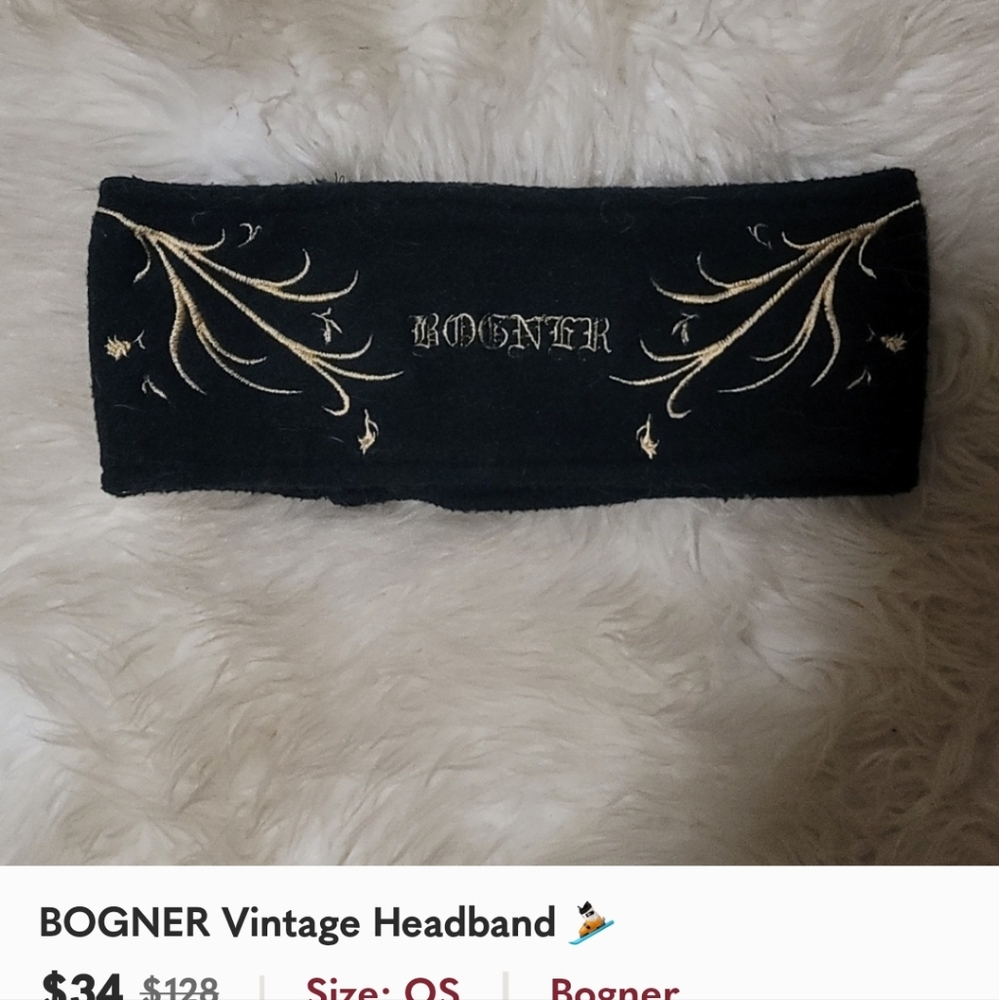 VINTAGE BOGNER HEADBAND 🎿